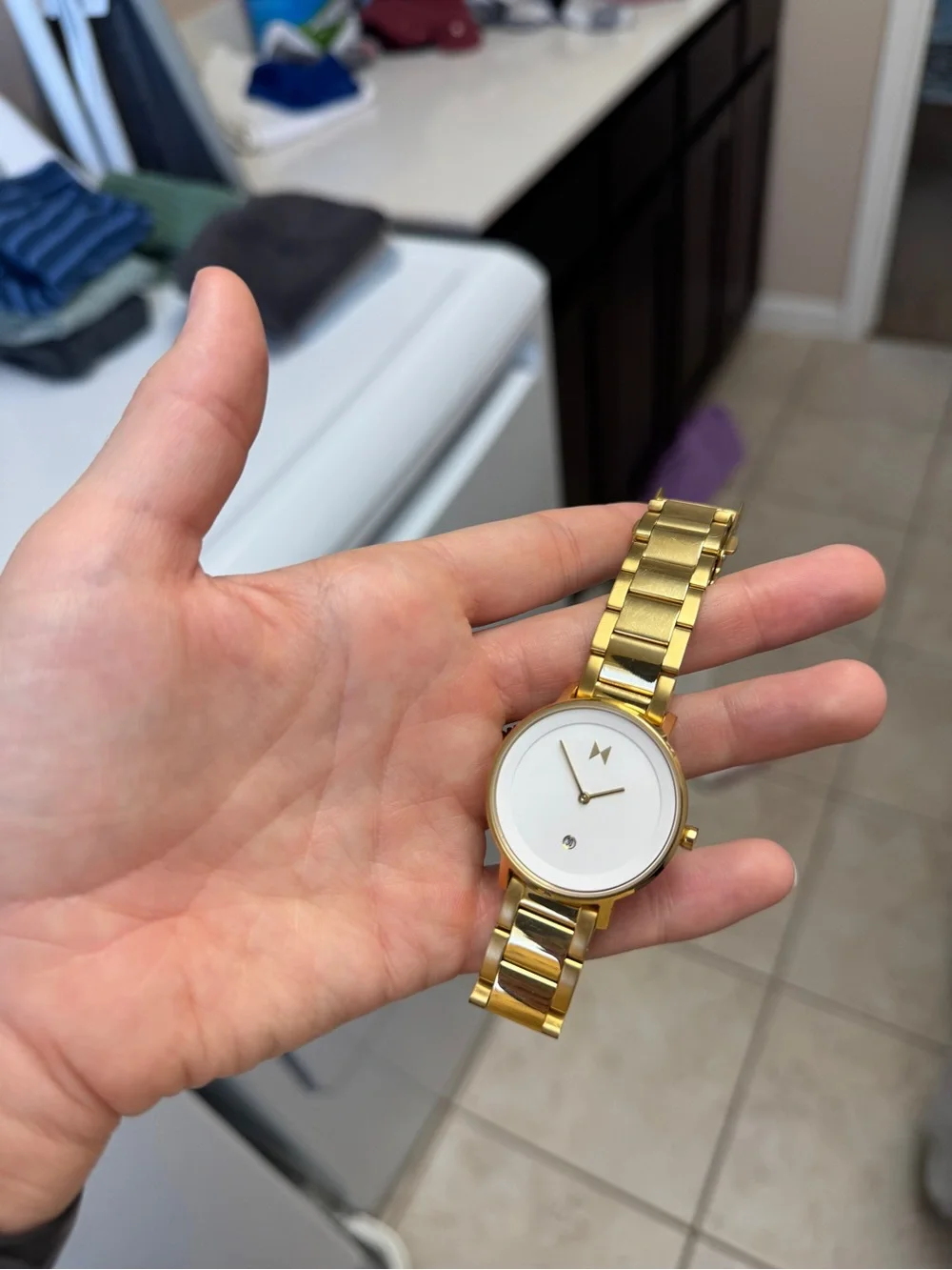 MVMT watch featuring